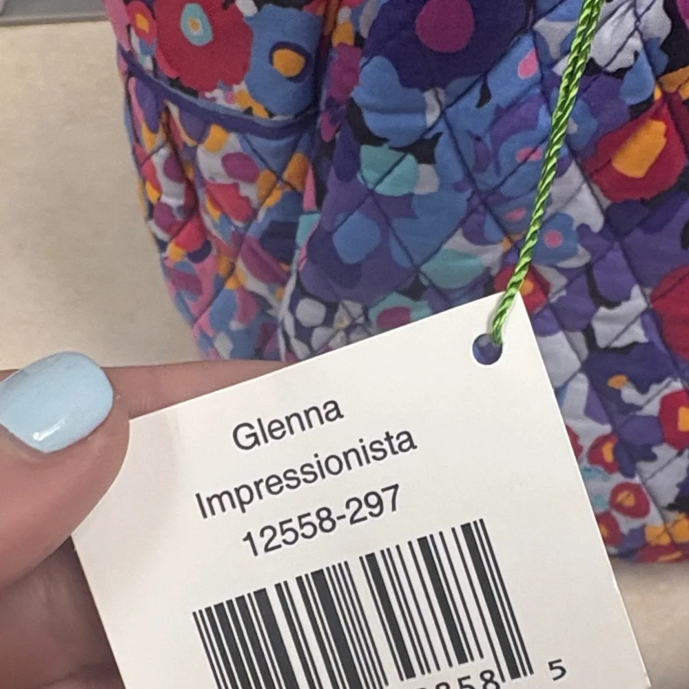 Vera Bradley Colorful Patchwork Tote & wallet - Picture 2 of 12